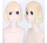 Wig for Anime Wigs Cosplay Christmas Cos Wig Lolita Wig Universal Long Curly Straight Short Hair Multi Color:Pl-104