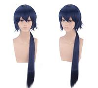 Wig for Anime Wigs Cosplay Christmas Cosplay Wig One Person Anime Under 2 Cos Zhuge Blue Dark Blue Model