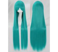 Wig for Anime Wigs Cosplay Christmas Cosplay Wig Universal 100Cm Color Long Straight Hair Cos Anime High Temperature Wire 099 Color:Rose Net 010 [1 Meter]