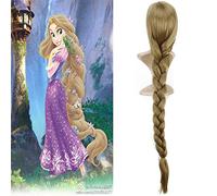 Wig for Carnival Nightlife CluI Party Dress Up Wig Anime Magical Romance Long Hair Le Pei Princess With Braids Golden Cosplay Wig