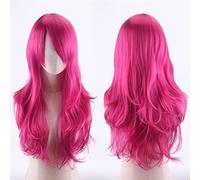 Wig for Carnival Nightlife CluI Party Dress Up Wig Cos Anime Wig Universal Multicolor 70Cm Long Curly Hair Micro Curly Hair Cosplay Color:Jf70-11