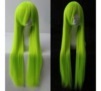 Wig for Carnival Nightlife CluI Party Dress Up Wig Cosplay Wig Universal 100Cm Color Long Straight Hair Cos Anime High Temperature Wire 099 Color:Rose Net 004 [1 Meter]
