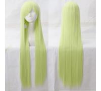 Wig for cosplay wig universal 100CM color long straight hair cos animation high temperature wire 099 color:rose net 072 [1 meter]