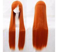 Wig for cosplay wig universal 100CM color long straight hair cos anime high temperature wire 099 color:rose net 059 [1 meter]