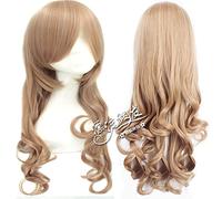 Wig for Halloween Fashion Christmas Party Dress Up Wig Cosplay Wig Daily Linen 70Cm Long Curly Hair Variety Anime Wig Color: H088-6 (Main Body)
