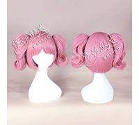 Wig for Halloween Fashion Christmas Party Dress Up Wig Cosplay Wig Demon Fox X Servant Ss Skull Palace Song Stay More Anime Wig Smoke Pink
