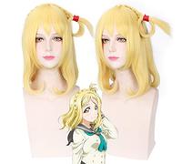 Wig for Halloween Fashion Christmas Party Dress Up Wig Lovelive! Sunshine!! Ohara Juli Hemp Wreath Cosplay Wig