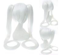Wig for miku Senbon Sakura Hatsune Snow Hatsune Sakura Hatsune Albino Hatsune Kamomori Sanae cosplay wig color: CY120-2 (negro)