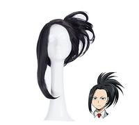 Wig for My Boku no Hero Academia YAOYOROZU MOMO - Peluca para mujer, pelo sintético, para cosplay, disfraz + peluca