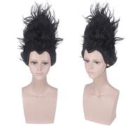 Wig for Nezha's Demon Boy comes to the world Nezha two-color optional cosplay wig beauty tip version color: PL-583-2 black