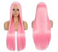 Wig for Perfect for everyday parties Wig Anime Cosplay Wig With Bangs 80Cm Long Straight Hair Costume Daily Cos Headgear Fake Hair Color:K050-20