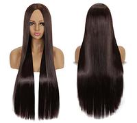 Wig for Wig anime cosplay wig with bangs 80cm long straight hair costume daily cos headgear fake hair color:K050-12