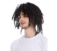WIG ME UP- CXH-001-P103 Peluca Mujeres Hombres Halloween Caribe África rastas Negras Cortas