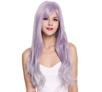 WIG ME UP- G8135T-2403T3904 peluca de mujer pelo muy largo ondulado lila violeta lavanda