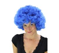 WIG ME UP- Peluca Afro Azul, Tokio, Foxy Brown, Funk, Disco. PW0011-PC3