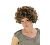 WIG ME UP- Peluca Afro marrón Medio, Tokio, Foxy Brown, Funk, Disco. PW0011-P8