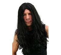 WIG ME UP Peluca: Black Metal, melena Headbanger, greñas roquero.