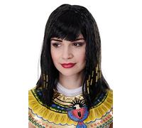 WIG ME UP- Peluca Cleopatra, Halloween, Diva, Hollywood. para Carnaval