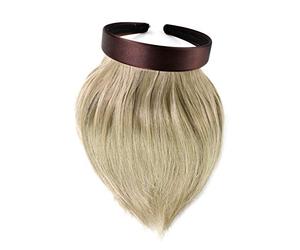 WIG ME UP- Peluca, flequillo de clip-in, con diadema, aparencia muy natural, rubio (22), HA073T-22