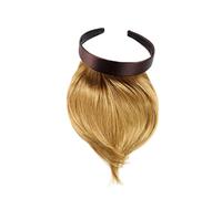 WIG ME UP- Peluca, flequillo de clip-in, con diadema, aparencia muy natural, rubio oscuro (25), HA073T-25