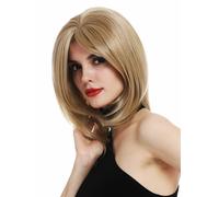 WIG ME UP Perücke Damenperücke Mujer Bob Longbob Lisa Natural Medio Rubio 40 cm