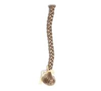 WIG ME UP - SA101-27T613 Extensión de pelo trenza larga con clip 50 cm mezcla rubia teñida