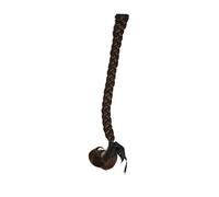 WIG ME UP - SA101-8 Extensión de pelo trenza larga con clip 50 cm color castaño ceniza medio