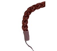WIG ME UP- YZF-3080-35 Accesorio para el pelo: aro del pelo trenzado braid braided hairband hair circlet color castaño rojizo dorado