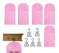 Wig Storage Bags, Dust-Proof Hair Extension Holder, Wig Organizer Set, Wig Travel Case, Hair Extension Storage Bag, Clear Wig Organizer, Non-Woven Wig Case, Hairpiece Storage Bag, Travel Wig Organizer