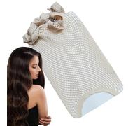 wigCap for Women Lace Front Breathable Stretch wigCaps Mesh Net Open End for Use | Lightweight Elastic Nylon Design System, Breathable Ventilation Structure Feature, Secure wigFixing Function