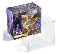 Wigearss 10 Piezas Caja de Protección para Pokémon Booster Box, Caja Protectora Transparente en PET para Pokémon Booster Box