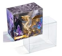 Wigearss 10 Piezas Caja de Protección para Pokémon Booster Box, Caja Protectora Transparente en PET para Pokémon Booster Box