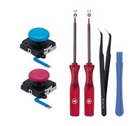 Wigearss 2 Piezas de Repuesto de 3D Joystick Analógico y Herramientas de Reparación para Mandos Joy-Con de Nintendo Switch/OLED/Lite(Incompatible con Switch 2)