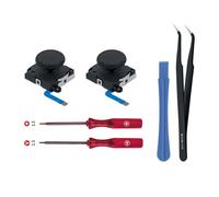 Wigearss 2 Piezas de Repuesto de 3D Joystick Analógico y Herramientas de Reparación para Mandos Joy-Con de Nintendo Switch/OLED/Lite (Incompatible con Switch 2)