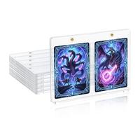 Wigearss 5 Piezas Magnetic Card Holder 35PT Magnéticas Tarjetero con Protección UV Transparentes para Magic, MTG, Pokemon, Yugioh