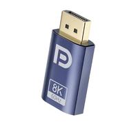 Wigearss Adaptador USB-C a DisplayPort 1.4 Macho, 8K@60Hz, 4K@240Hz, Convertidor de Tipo-C a DP para Thunderbolt 4/3, Tabletas, MacBook y Ordenador