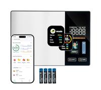 Wigearss Báscula de Cocina, Alta Precisión 5 kg/1 g, Báscula Nutricional Inteligente con Pantalla TFT, Cálculo de Calorías, Proteínas, Grasas y Carbohidratos, Aplicación Móvil para iOS y Android, Blue