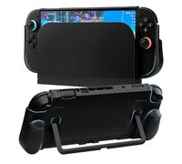 Wigearss Funda para Nintendo Switch 2, Diseño Ergonómico, TPU Funda Dual Grip para Nintendo Switch 2, Compatible con Dock - Negro