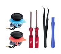 Wigearss TMR Joystick Electromagnético de Repuesto para Mando Nintendo Switch 2, con Thumbsticks de Repuesto y Kit de Reparación, Anti-Drift