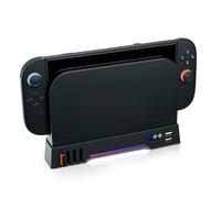Wigearss Ventilateurs de Refroidissement pour Nintendo Switch 2, Avec Fentes pour 8 Jeux, Support Vertical Avec 3 Vitesses de Ventilation Réglables