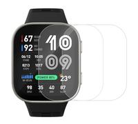 Wigento 2 protectores de pantalla de cristal para Amazfit Bip Max 2.5D HD 9H vidrio templado
