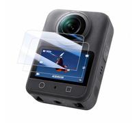 Wigento 2 protectores de pantalla de cristal templado HD antiarañazos, película para cámara de acción DJI Osmo 360, CN-218, cristal protector transparente