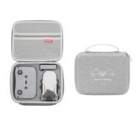 Wigento Bolsa de transporte para DJI Mini 2/2 SE con protección contra el agua y asa, color gris