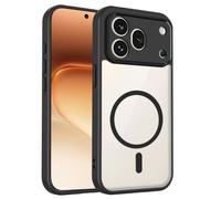 Wigento Carcasa para Honor 600 Pro, anillo magnético, antigolpes, color negro