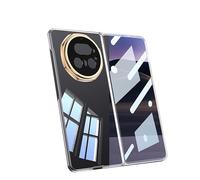 Wigento Carcasa ultrafina para Honor Magic V5 con cristal protector integrado transparente