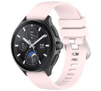 Wigento Correa de repuesto de silicona brillante de alta calidad para Xiaomi Watch S3, color rosa