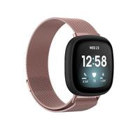 Wigento Correa de repuesto para reloj Fitbit Versa 4 + 3 / Sense 1+ 2, color rosa