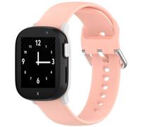Wigento Correa de repuesto para reloj Xplora X6 Play / X6 Children de silicona de alta calidad, color rosa