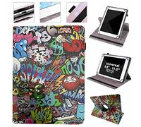 Wigento Funda de piel sintética para Lenovo Tab P11 2ª Gen de 11,5 pulgadas/Pad Plus 2023 rotación de 360 grados, diseño universal