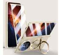 Wigento Funda magnética para Honor Magic V6 5G Case 360 grados anillo soporte